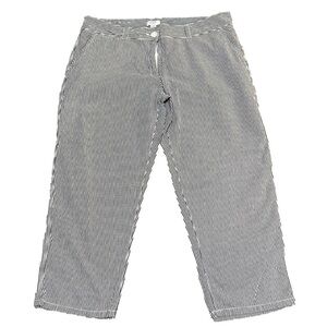 CROWN & Ivy Striped Cotton Women’s Bottoms (Sz 12)